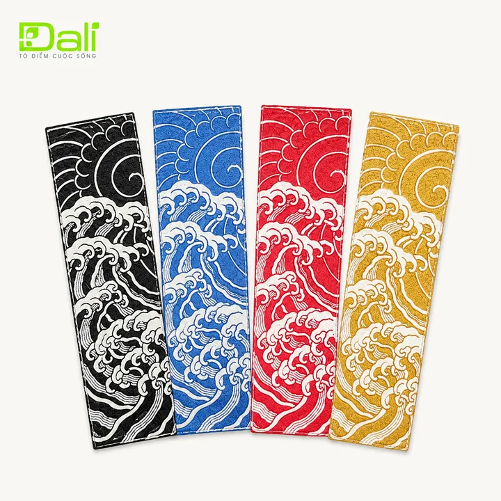 Bookmark 3D hoa văn nổi, nhiều phối màu